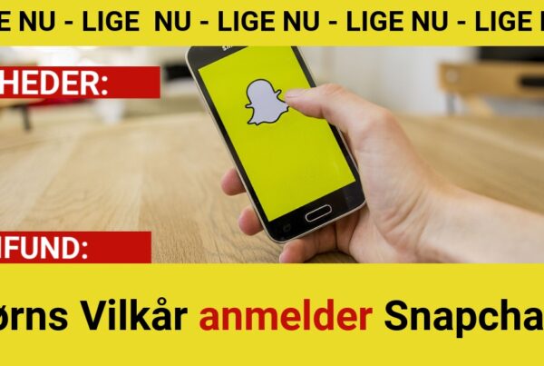 Børns Vilkår anmelder Snapchat