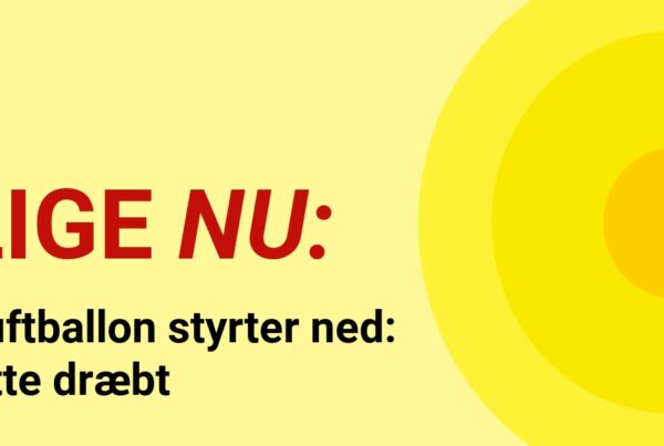 Luftballon styrter ned: Otte dræbt