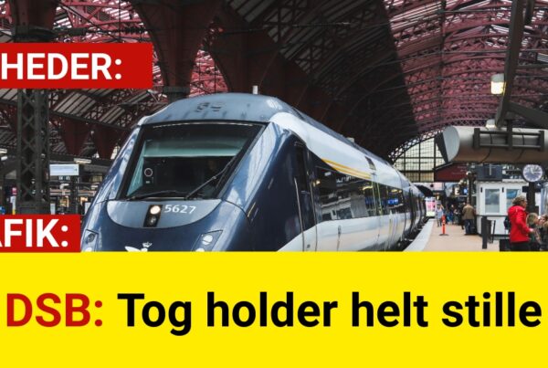 DSB: Tog holder helt stille