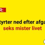 Fly styrter ned efter afgang – seks mister livet