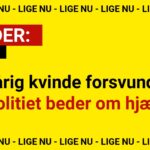 20-årig kvinde forsvundet – Politiet beder om hjælp