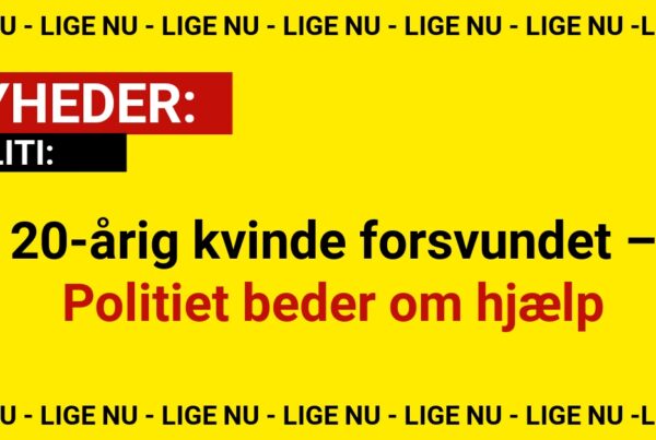 20-årig kvinde forsvundet – Politiet beder om hjælp