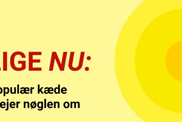 Populær kæde drejer nøglen om
