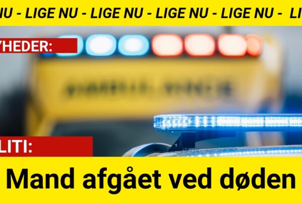 Mand afgået ved døden