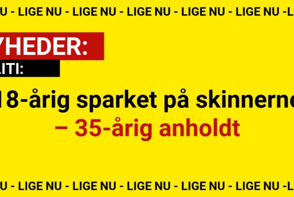 18-årig sparket på skinnerne – 35-årig anholdt