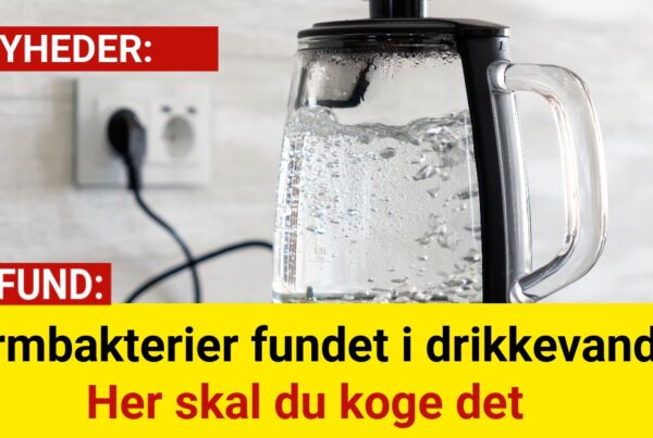 Tarmbakterier fundet i drikkevand: Her skal du koge det