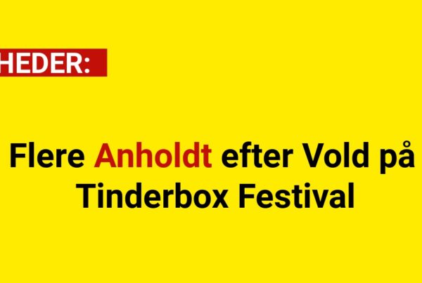 Flere Anholdt efter Vold på Tinderbox Festival