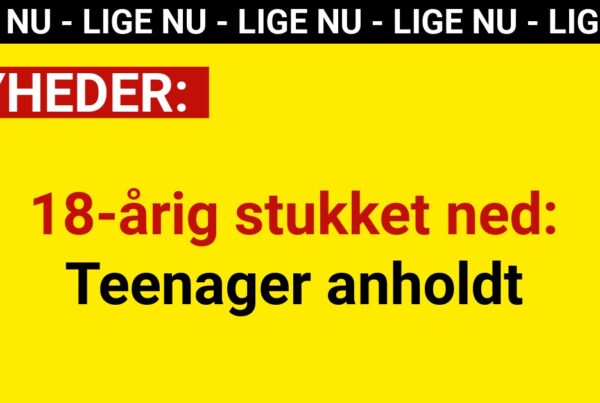 18-årig stukket ned: Teenager anholdt