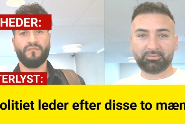 Politiet leder efter disse to mænd