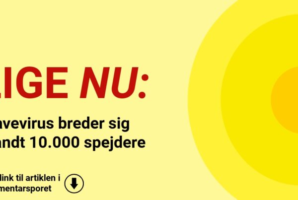 Mavevirus breder sig blandt 10.000 spejdere