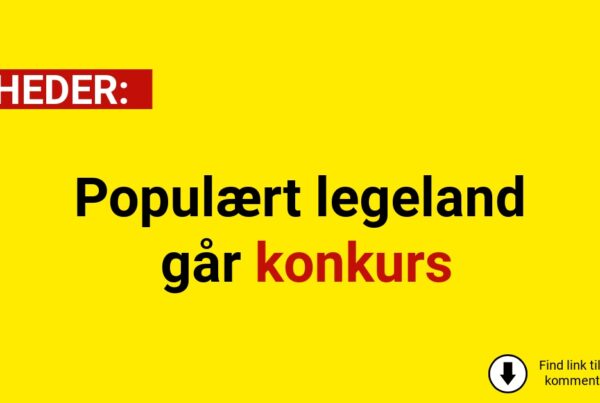 Populært legeland går konkurs