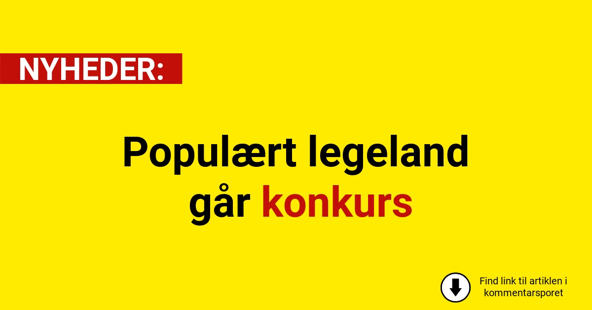 Populært legeland går konkurs
