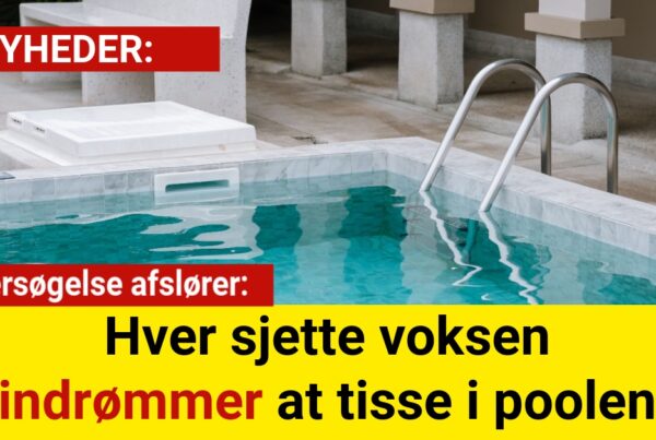 Undersøgelse afslører: Hver sjette voksen indrømmer at tisse i poolen