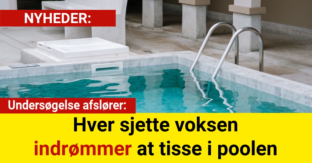 Undersøgelse afslører: Hver sjette voksen indrømmer at tisse i poolen