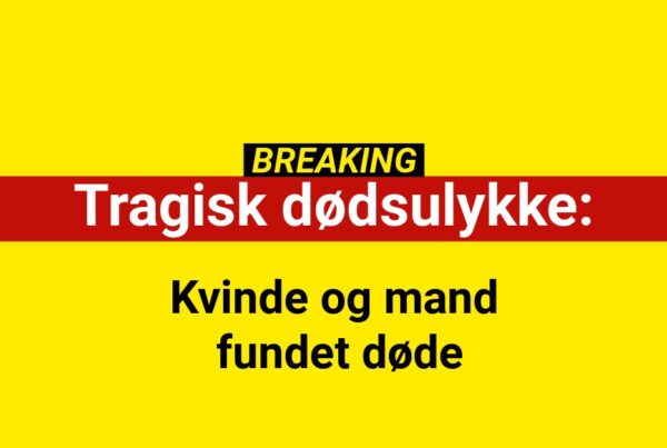 Kvinde og mand fundet døde - politiet massivt til stede