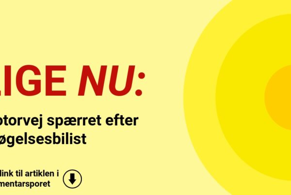 Motorvej spærret efter spøgelsesbilist