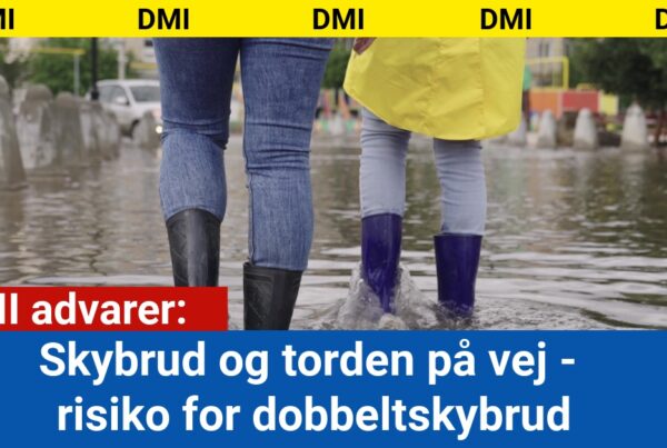 Skybrud og torden på vej - risiko for dobbeltskybrud