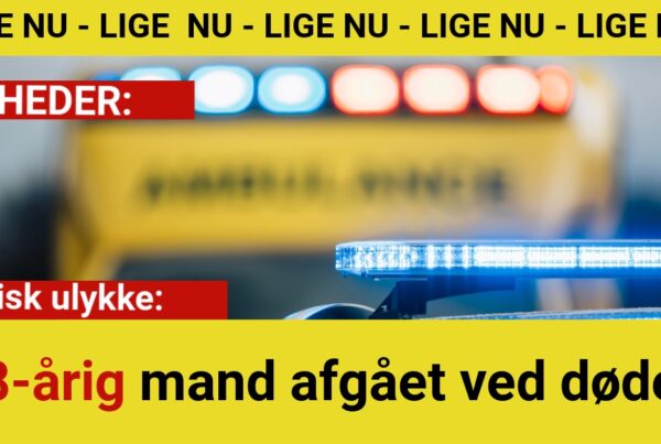 Tragisk ulykke: