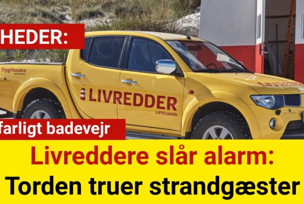 Livreddere slår alarm: Torden truer strandgæster