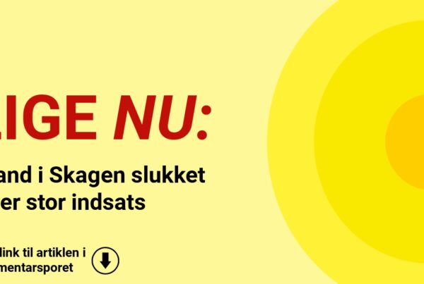 Brand i Skagen slukket efter stor indsats