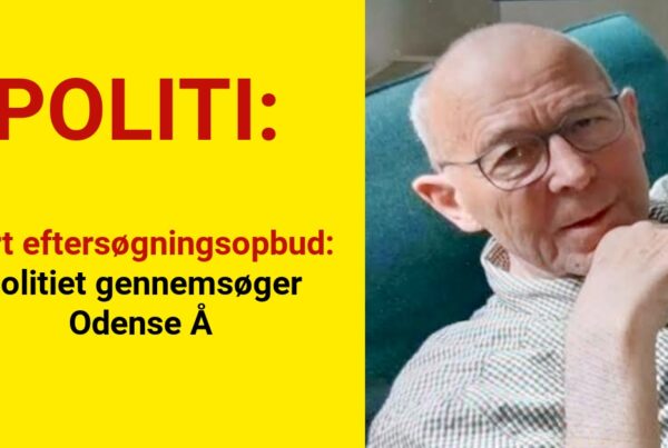 Stort eftersøgningsopbud: Politiet gennemsøger Odense Å