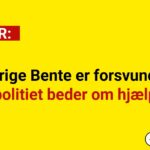 70-årige Bente er forsvundet – politiet beder om hjælp