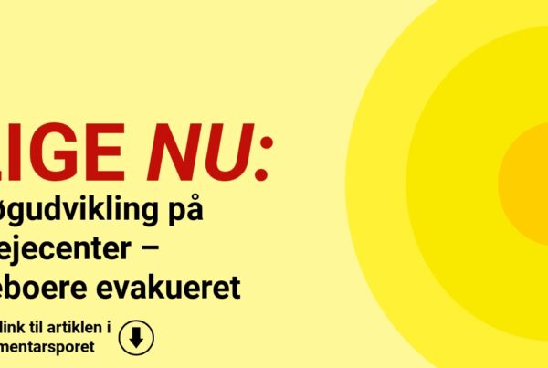 Røgudvikling på plejecenter – beboere evakueret