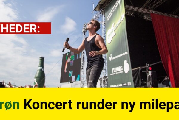 Grøn Koncert runder ny milepæl