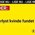 Efterlyst kvinde fundet død