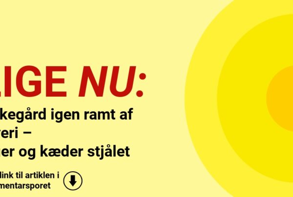 Kirkegård igen ramt af tyveri – låger og kæder stjålet