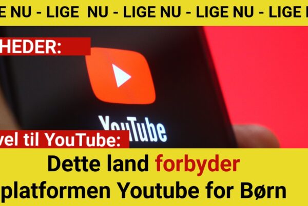 Farvel til YouTube: Dette land forbyder platformen for Børn