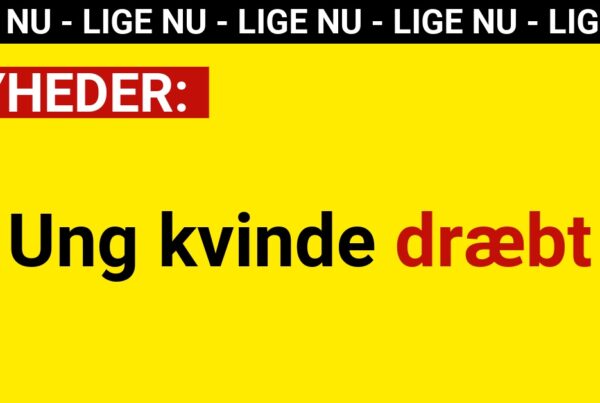 Ung kvinde dræbt