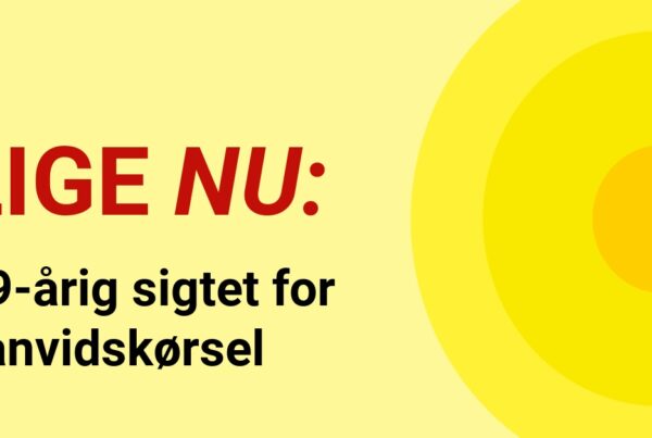 19-årig sigtet for vanvidskørsel