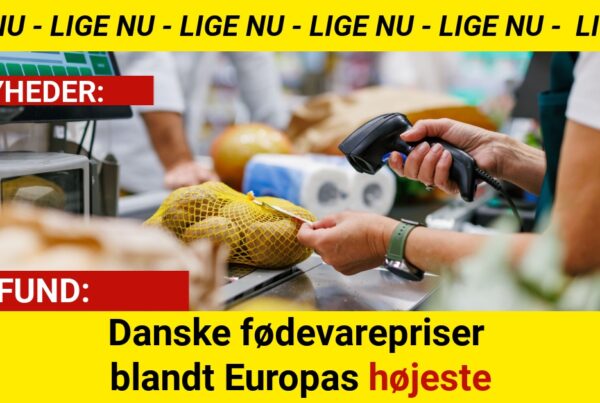 Danske fødevarepriser blandt Europas højeste