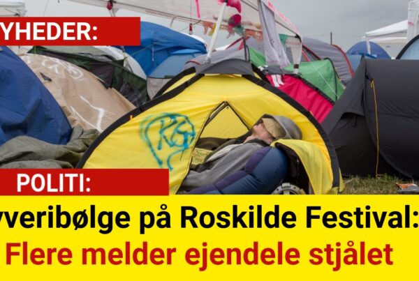 Tyveribølge på Roskilde Festival: Flere melder ejendele stjålet