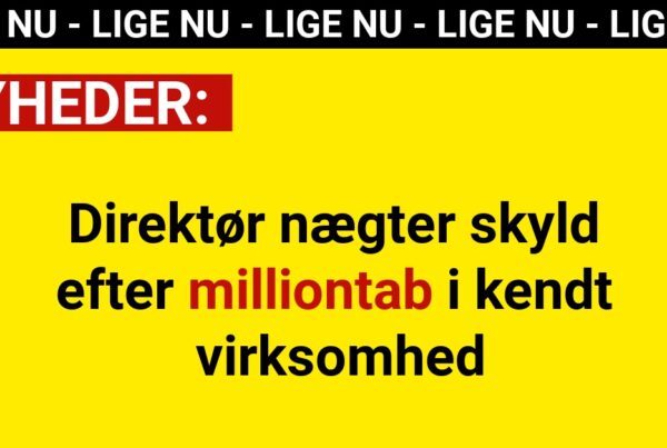 Direktør nægter skyld efter milliontab i kendt virksomhed