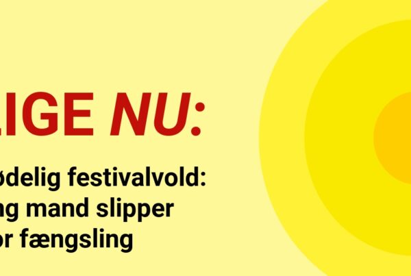 Dødelig festivalvold: Ung mand slipper for fængsling