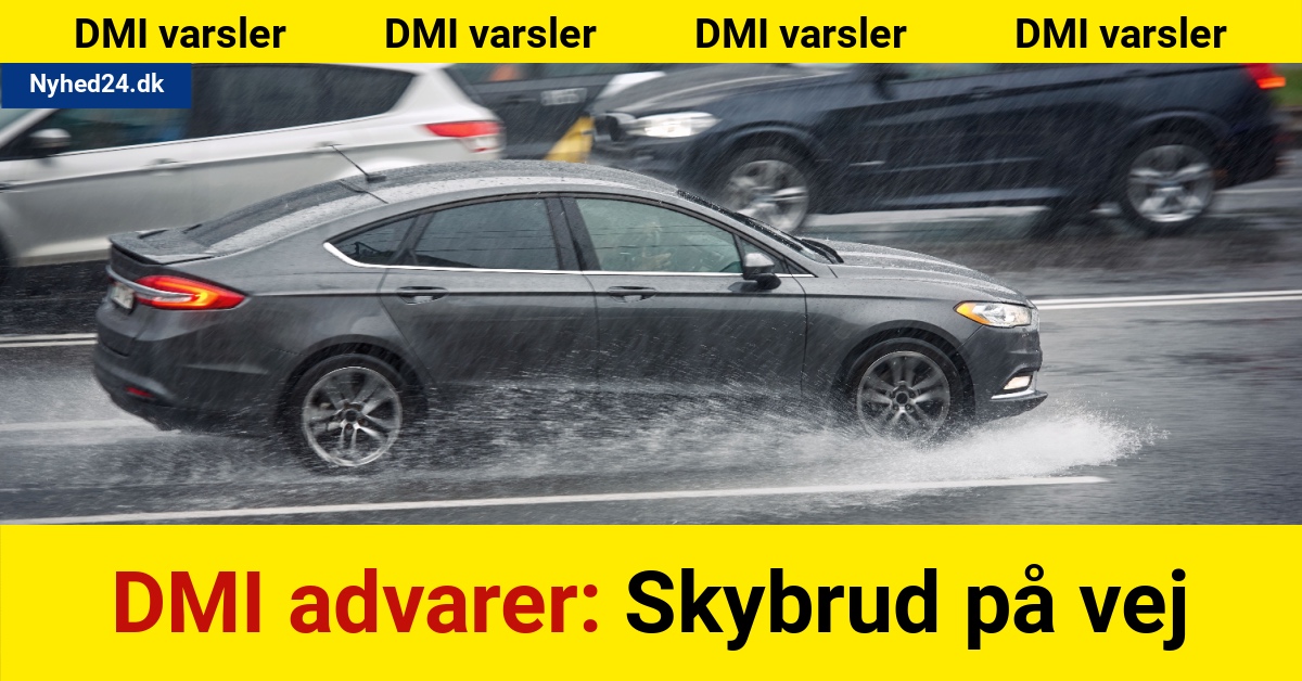 DMI advarer: Skybrud på vej