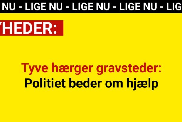 Tyve hærger gravsteder: Politiet beder om hjælp