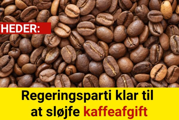 Regeringsparti klar til at sløjfe kaffeafgift