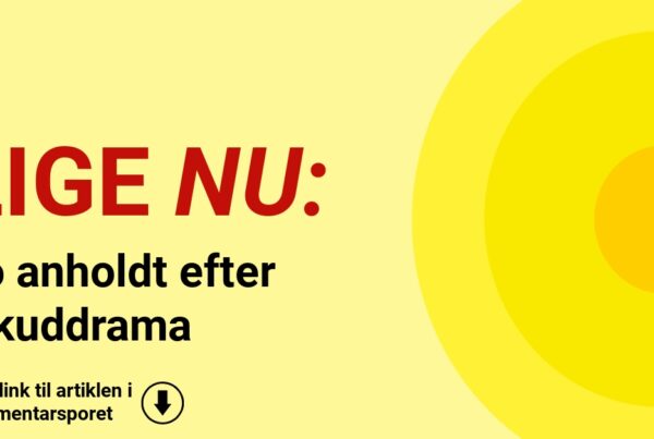 To anholdt efter skuddrama
