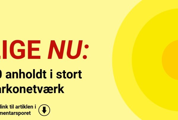 10 anholdt i stort narkonetværk
