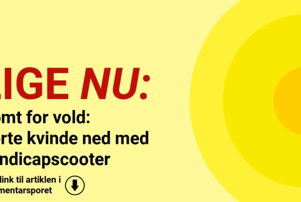 Dømt for vold: Kørte kvinde ned med handicapscooter