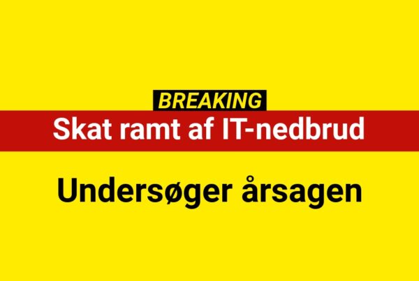 Skat ramt af IT-nedbrud – undersøger årsagen