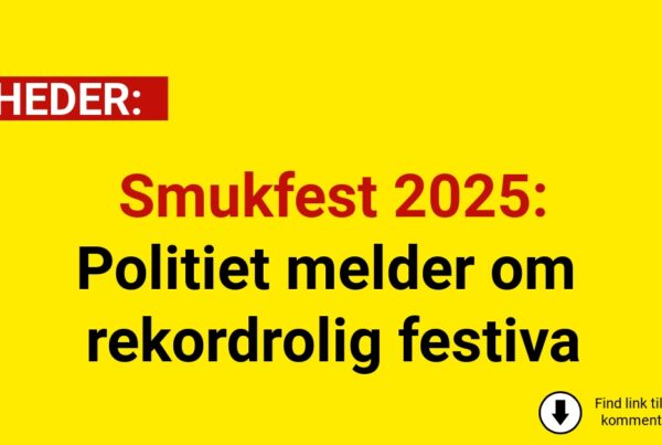 Smukfest 2025: Politiet melder om rekordrolig festiva