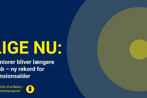 Seniorer bliver længere i job – ny rekord for pensionsalder