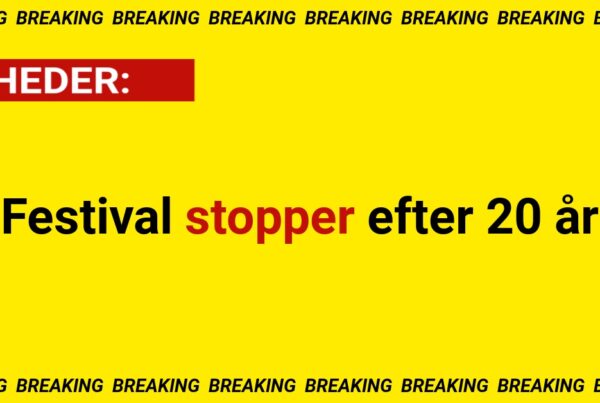 Festival stopper efter 20 år