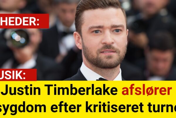 Justin Timberlake afslører sygdom efter kritiseret turné