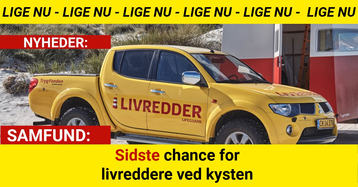 Sidste chance for livreddere ved kysten