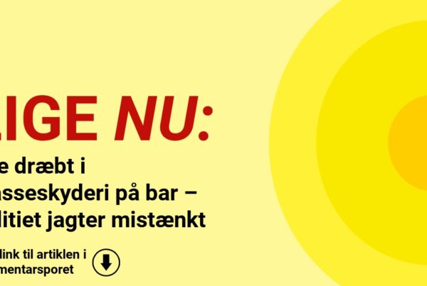 Fire dræbt i masseskyderi på bar – politiet jagter mistænkt